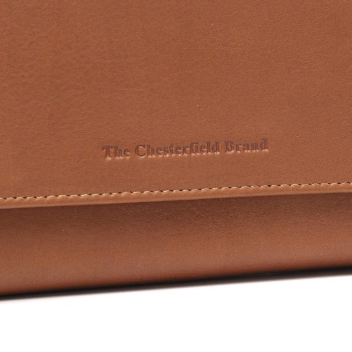 Portofel de dama, din piele naturala cu protectie RFID, The Chesterfield Brand, Orveta - Maro coniac [5]