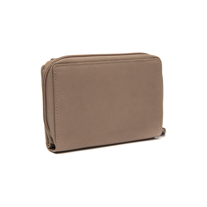 Portofel de dama, din piele naturala cu protectie RFID, The Chesterfield Brand, Orveta - Taupe [6]