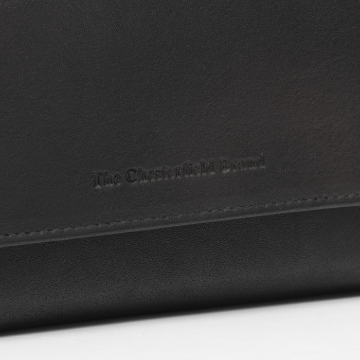 Portofel de dama, din piele naturala cu protectie RFID, The Chesterfield Brand, Orveta - Negru [5]