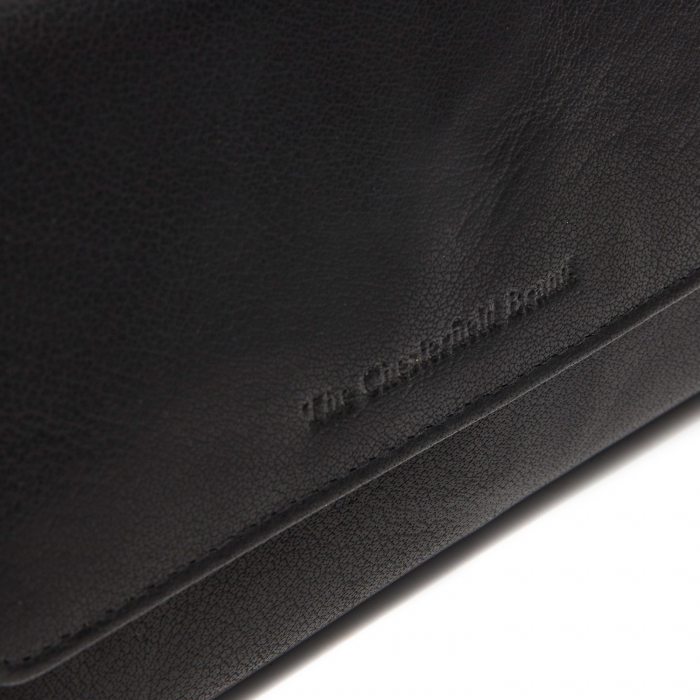 Portofel de dama, din piele naturala cu protectie RFID, The Chesterfield Brand, Rhodos, Negru [5]