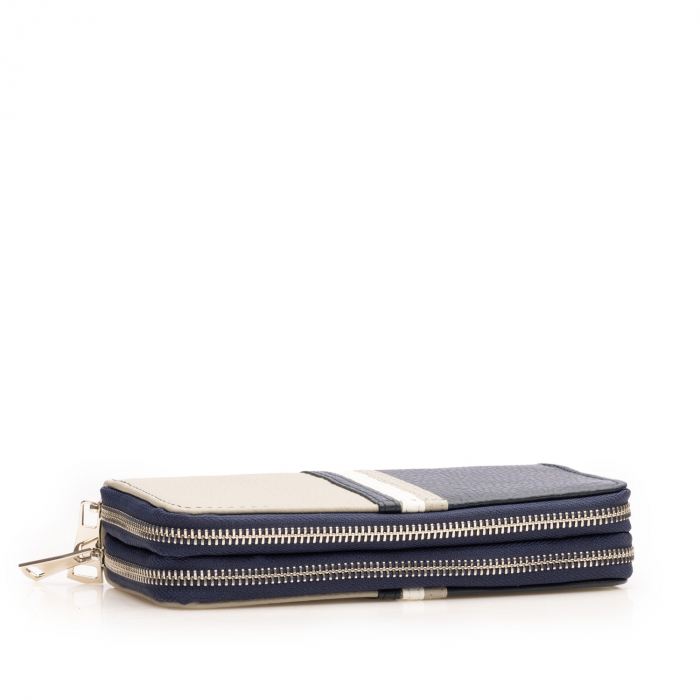 Portofel de dama, din piele naturala, Multicolor [3]