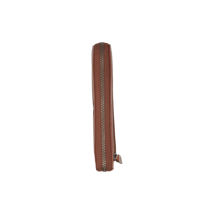Portofel din piele naturala The Chesterfield Brand, cu protectie anti scanare RFID, Livorno, Maro coniac [5]