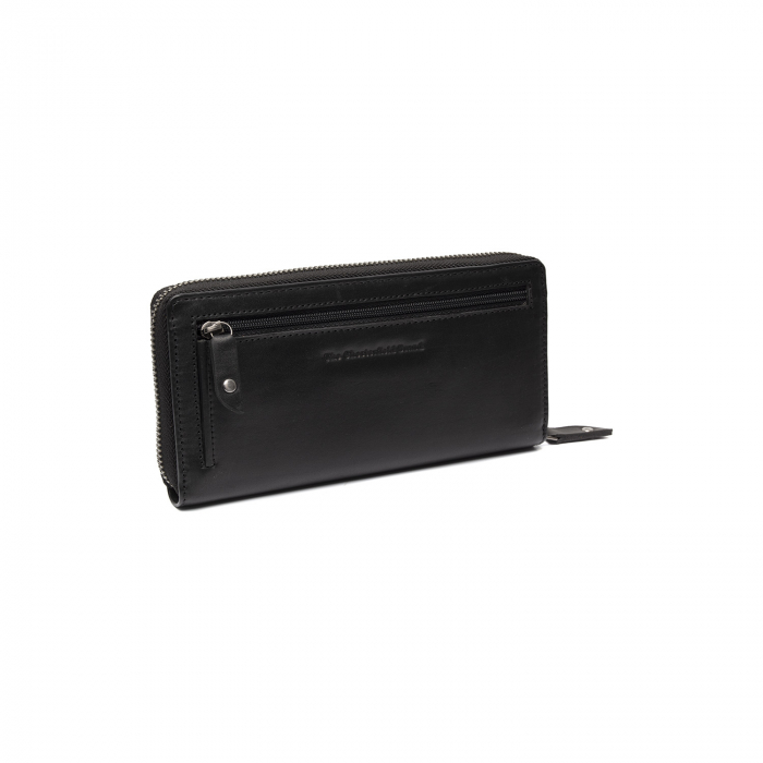 Portofel din piele naturala The Chesterfield Brand, cu protectie anti scanare RFID, Livorno, Negru [6]