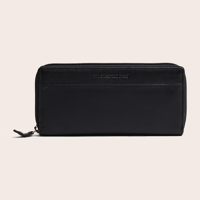 Portofel din piele naturala The Chesterfield Brand, cu protectie anti scanare RFID, Mirelle - Negru [2]
