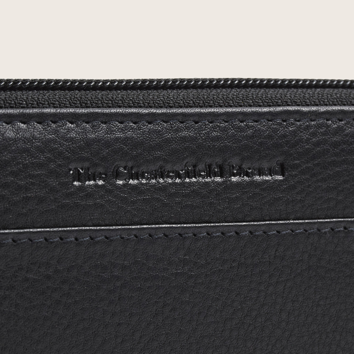Portofel din piele naturala The Chesterfield Brand, cu protectie anti scanare RFID, Mirelle - Negru [10]