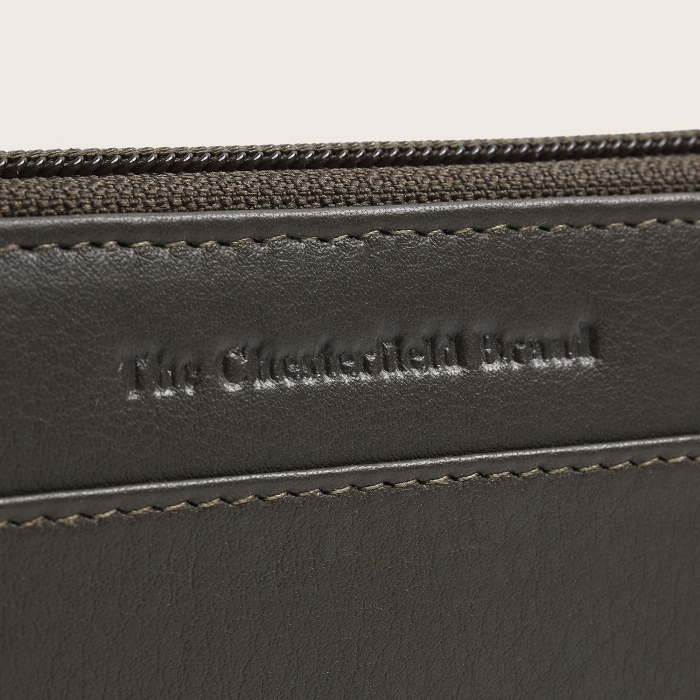 Portofel din piele naturala The Chesterfield Brand, cu protectie anti scanare RFID, Mirelle - Gri [7]