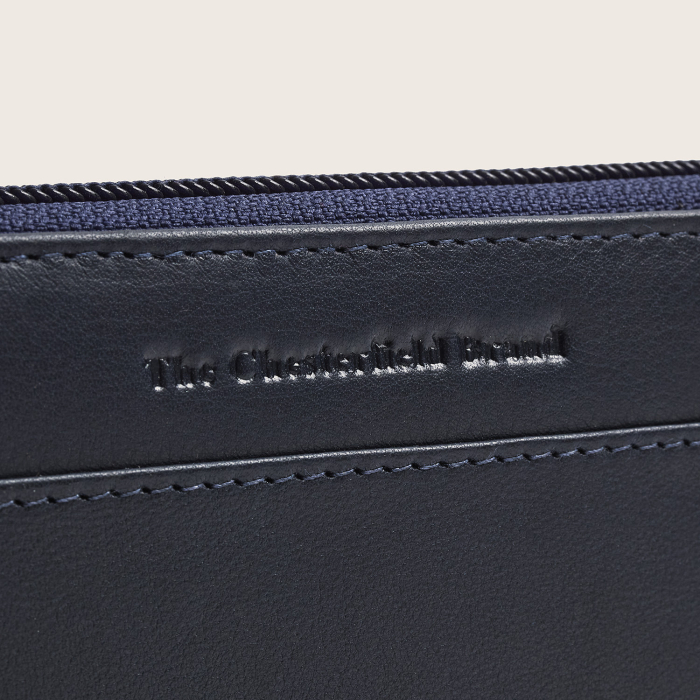 Portofel din piele naturala The Chesterfield Brand, cu protectie anti scanare RFID, Mirelle - Bleumarin [10]