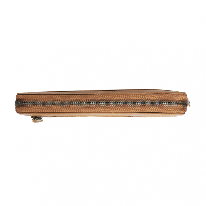 Portofel din piele naturala The Chesterfield Brand, cu protectie anti scanare RFID, Halle, Maro coniac [7]