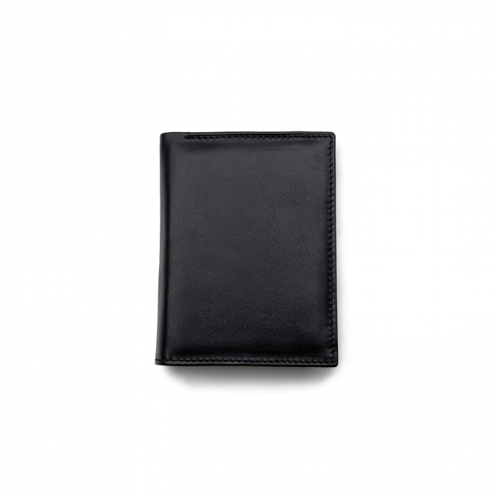 Portofel vertical din piele pentru barbati S109, Negru [1]