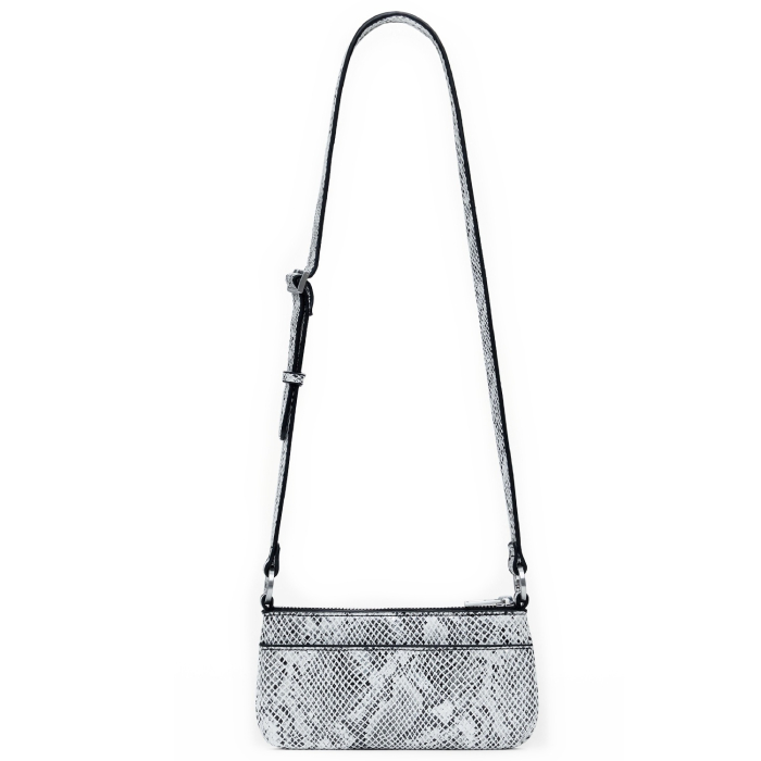 Portofel/gentuta, 2 in 1, de dimensiune mica, Desigual, Mini Snake, Alb [9]