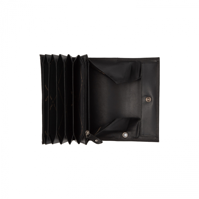 Portofel ospatar, piele naturala, The Chesterfield Brand, Grenada, Negru [4]