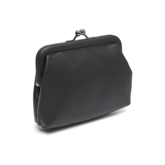Portofel pentru monede,bani,carduri,chei, The Chesterfield Brand, din piele naturala, Nera, Negru [6]