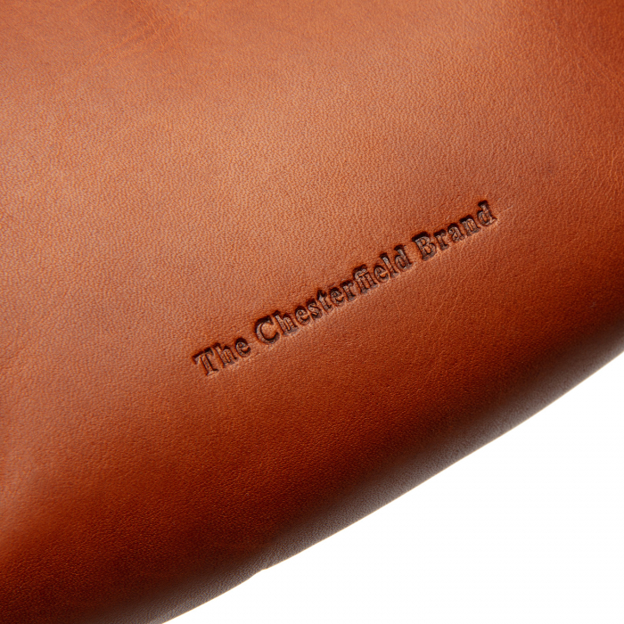 Portofel pentru monede,bani,carduri,chei, The Chesterfield Brand, din piele naturala, Nera, Maro coniac [5]