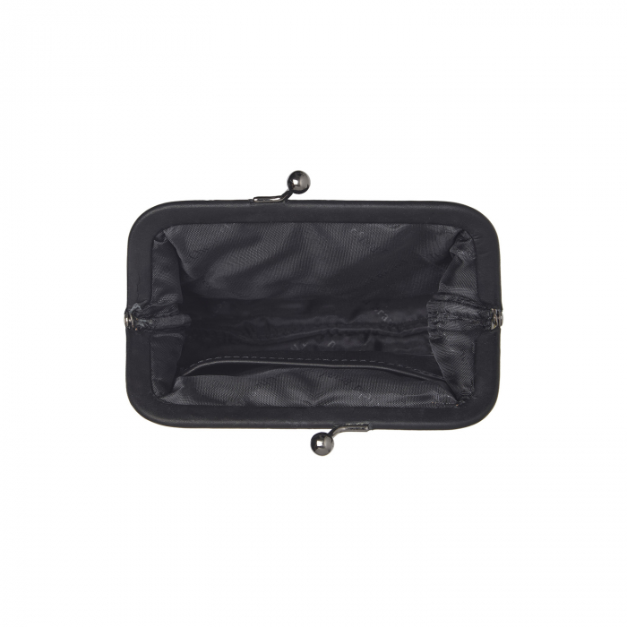 Portofel pentru monede,bani,carduri,chei, The Chesterfield Brand, din piele naturala, Nera, Negru [4]