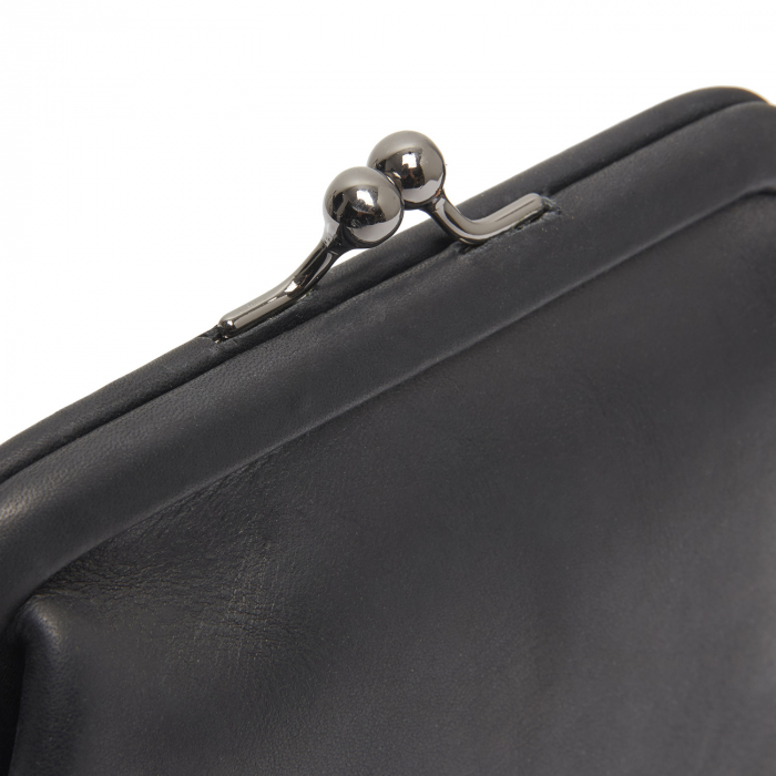 Portofel pentru monede,bani,carduri,chei, The Chesterfield Brand, din piele naturala, Nera, Negru [5]