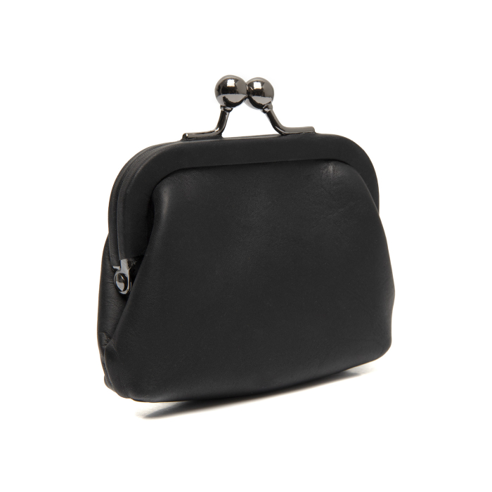 Portofel pentru monede,bani,carduri,chei, The Chesterfield Brand, din piele naturala, Calvia, Negru [6]