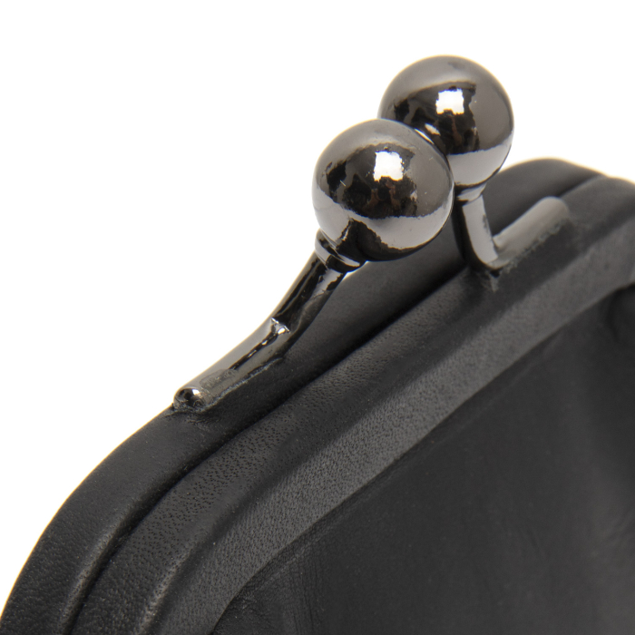 Portofel pentru monede,bani,carduri,chei, The Chesterfield Brand, din piele naturala, Calvia, Negru [4]