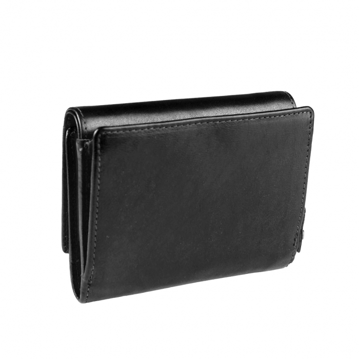 Portofel The Chesterfield Brand, cu protectie anti scanare RFID, din piele naturala, Avery, Negru [5]