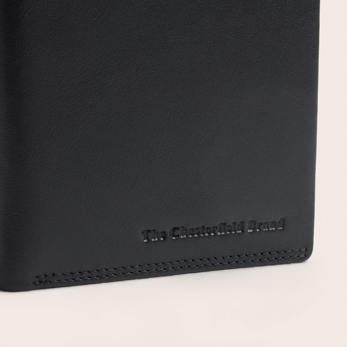Portofel The Chesterfield Brand, cu protectie anti scanare RFID, din piele naturala, Frederick - Negru [9]