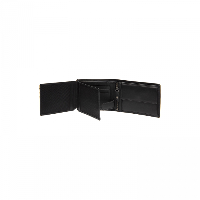 Portofel The Chesterfield Brand, cu protectie anti scanare RFID, din piele naturala, Hendrick, Negru [3]