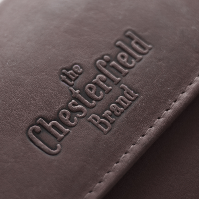 Portofel The Chesterfield Brand, cu protectie anti scanare RFID, din piele naturala moale, Ascot, Maro inchis [5]