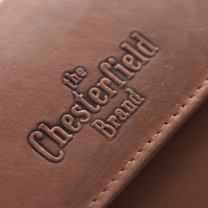 Portofel The Chesterfield Brand, cu protectie anti scanare RFID, din piele naturala moale, Ascot, Maro coniac [5]