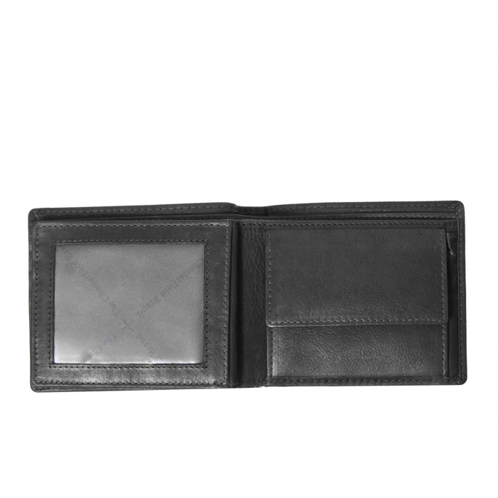 Portofel The Chesterfield Brand, cu protectie anti scanare RFID, din piele naturala, Ralph, Negru [2]