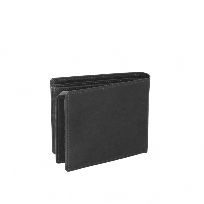 Portofel The Chesterfield Brand, cu protectie anti scanare RFID, din piele naturala, Ralph, Negru [5]