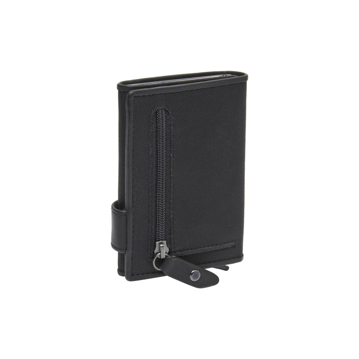 Portofel unisex cu suport pentru carduri, din piele naturala, The Chesterfield Brand, Delsbo, cu protectie anti scanare RFID, Negru [6]