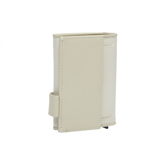 Portofel unisex cu suport pentru carduri, din piele naturala, The Chesterfield Brand, Sabana, cu protectie anti scanare RFID, Alb [6]