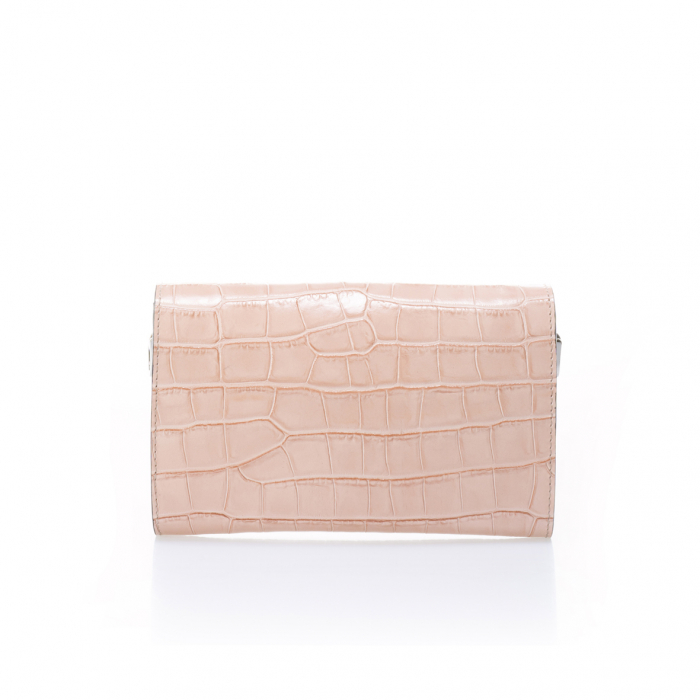 Poseta tip plic, Massimo Castelli, piele naturala, model 216524, Negru [7]