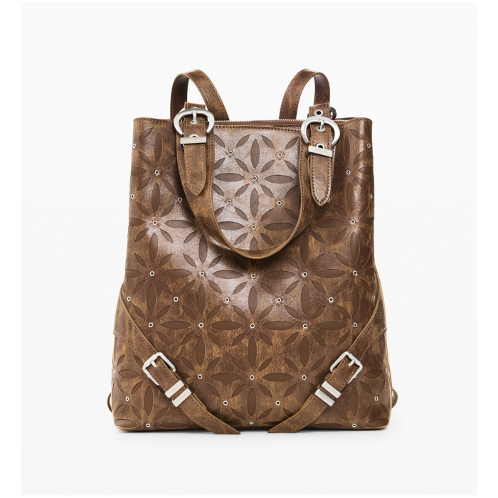 Rucsac si geanta de dama, Desigual, seria Coriolis Sumy, Maro camel [2]