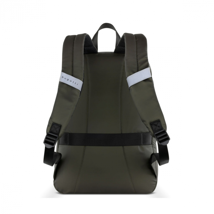 Rucsac barbati, bugatti, seria Blanc pentru laptop de 15 inch si documete, Verde olive [5]