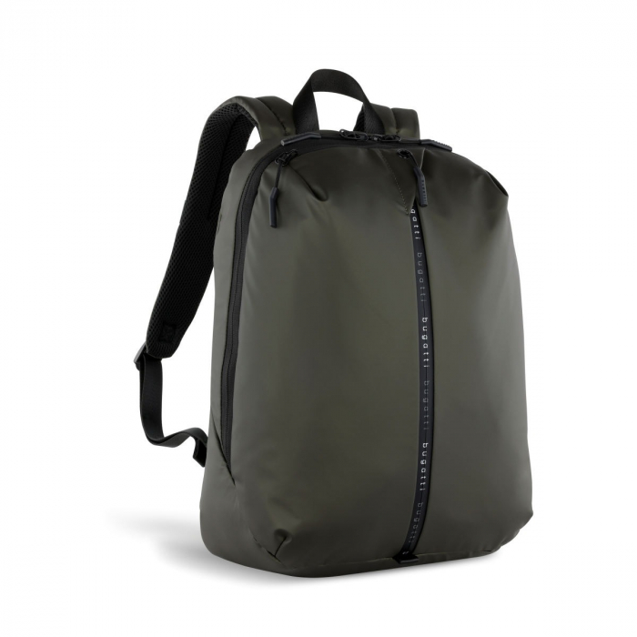 Rucsac barbati, bugatti, seria Blanc pentru laptop de 15 inch si documete, Verde olive [1]