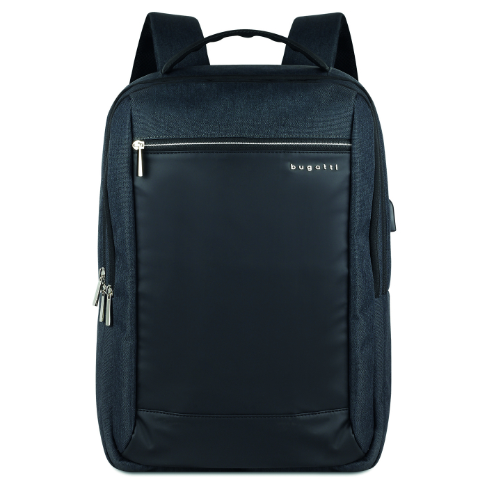 Rucsac barbati, bugatti, seria Sera pentru laptop si cu protectie RFID, Gri antracit [5]