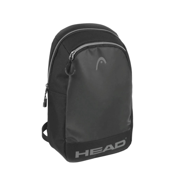 Rucsac crossbody, unisex, din poliester, Head, seria Start, pentru sport, Negru [1]