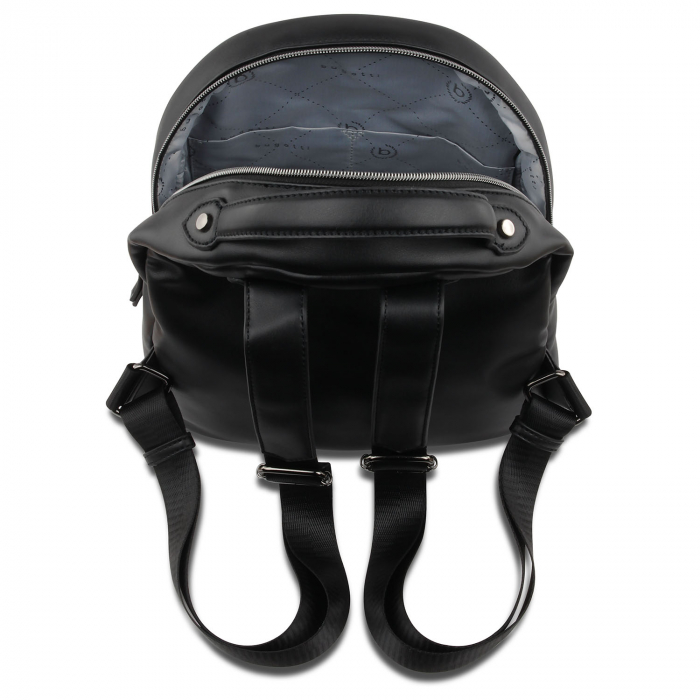 Rucsac dama, bugatti, piele ecologica, seria Cara, Negru [7]