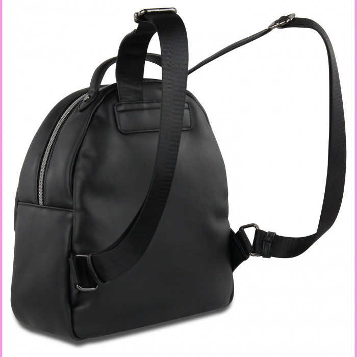 Rucsac dama, bugatti, piele ecologica, seria Cara, Negru [8]
