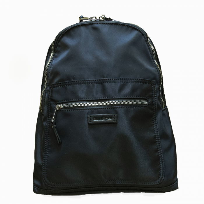 Rucsac dama din material textil, Gianni Conti, seria 3006933, Negru [2]