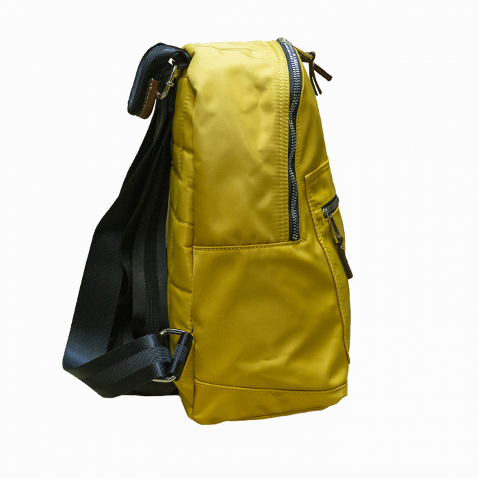 Rucsac dama din material textil, Gianni Conti, seria 3006933, Galben [5]