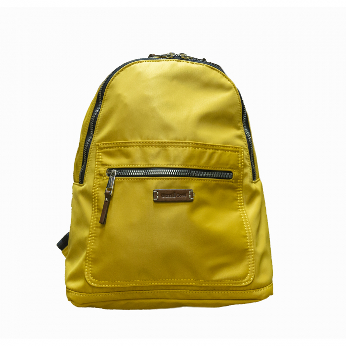 Rucsac dama din material textil, Gianni Conti, seria 3006933, Galben [2]
