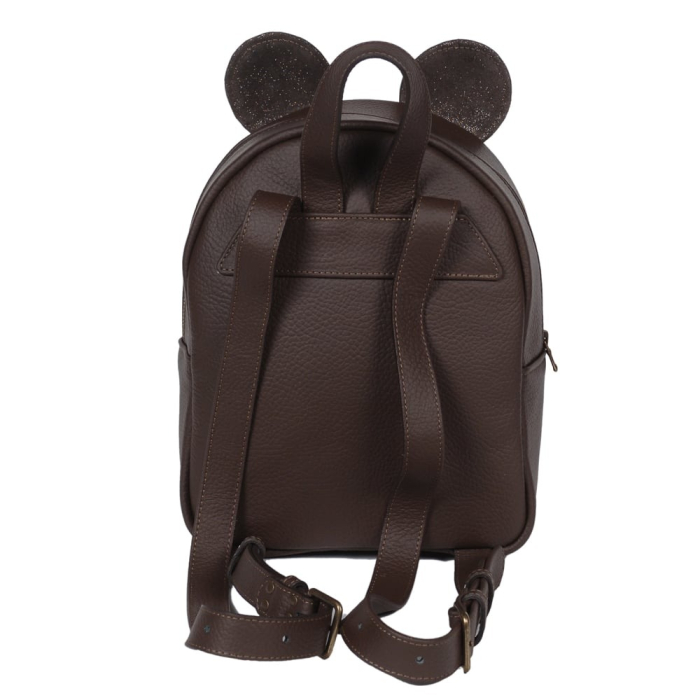 Rucsac dama din piele naturala maro - Mickey [5]