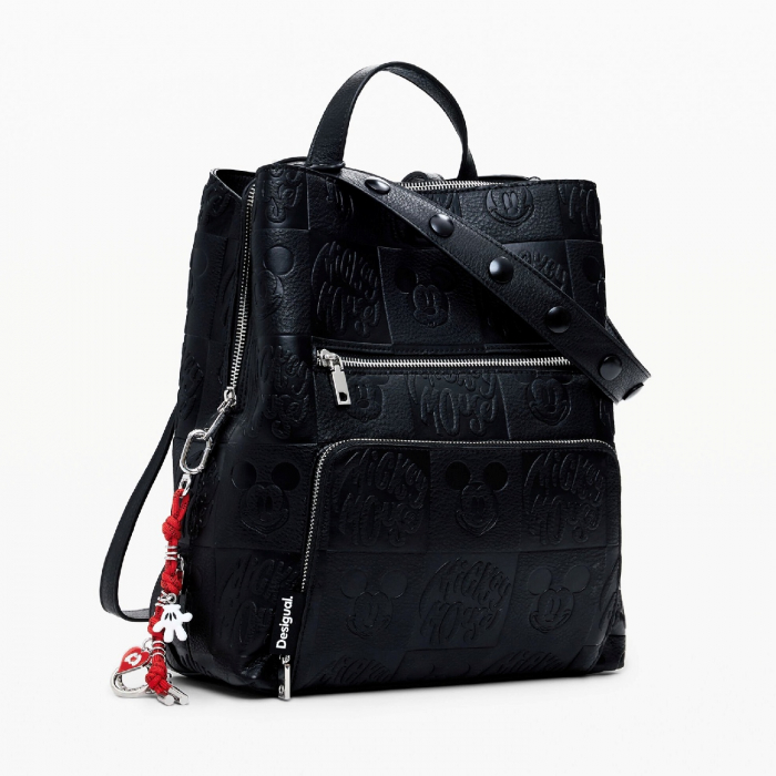 Rucsac de dama, Desigual, seria All Mickey Sumy, Negru [4]