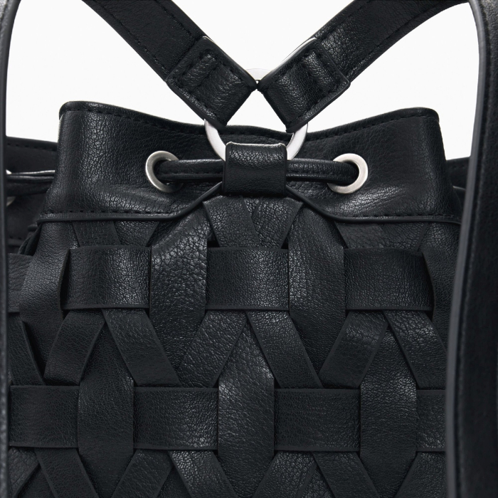 Rucsac de dama, Desigual, seria Argon Harlan, Negru [3]