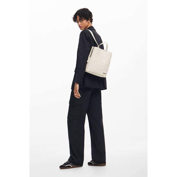 Rucsac de dama, Desigual, seria Bloomer Sumy, Bej [6]