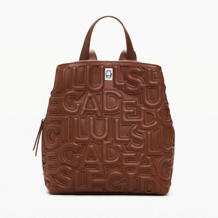Rucsac de dama, Desigual, seria Maki Sumy Mini, Maro camel [4]