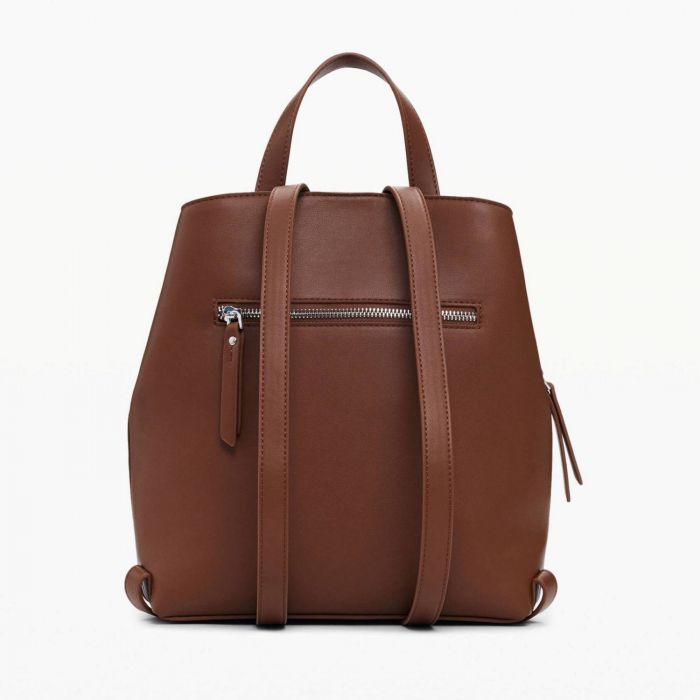 Rucsac de dama, Desigual, seria Maki Sumy Mini, Maro camel [7]