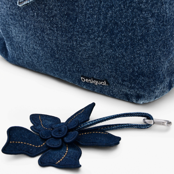 Rucsac de dama, Desigual, seria Curio Denim Sumy Mini, Albastru [4]