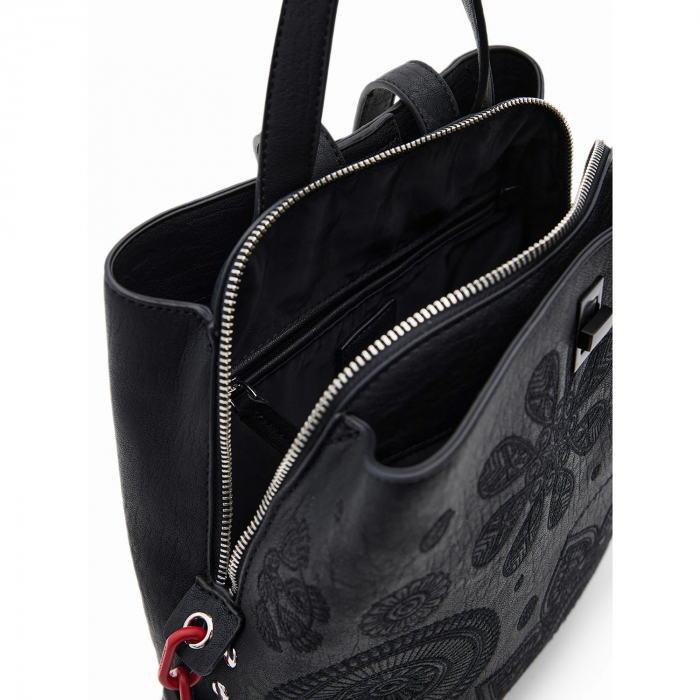Rucsac de dama, Desigual, seria Dejavu Sumy mini, Negru [4]