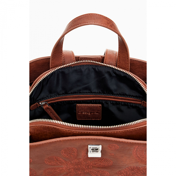 Rucsac de dama, Desigual, seria Dejavu Sumy mini, Maro camel [3]